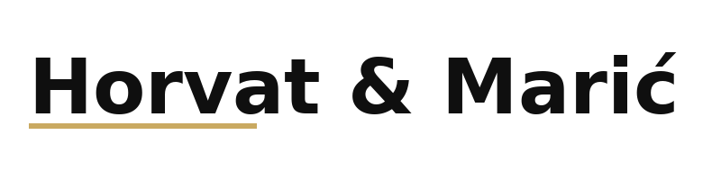 Horvat & Marić logo